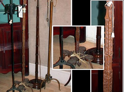 Lot 186 - Group of Four Floor Lamps