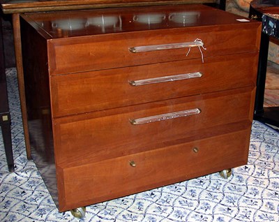 Lot 115 - Walnut Cabinet Designed by Edward Wormley for...