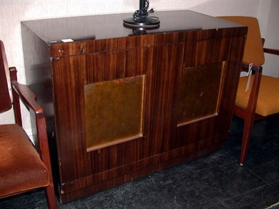 Lot 116 - Walnut Cabinet Possibly designed by James Mont