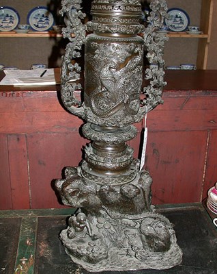Lot 200 - Chinese Patinated-Metal Censor