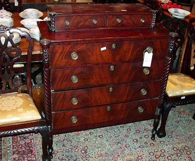 Lot 205 - Victorian Mahogany Chest of Drawers