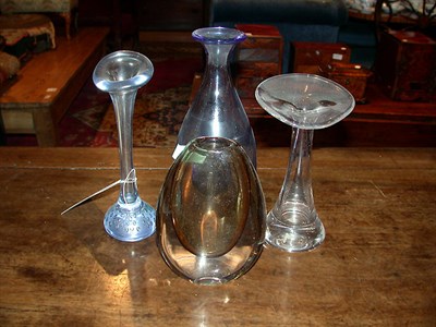 Lot 248 - Miscellaneous Group of Seven Glass Vases