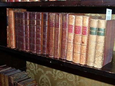 Lot 491 - [BINDINGS] Group of 8vo 19 vols., bound in...