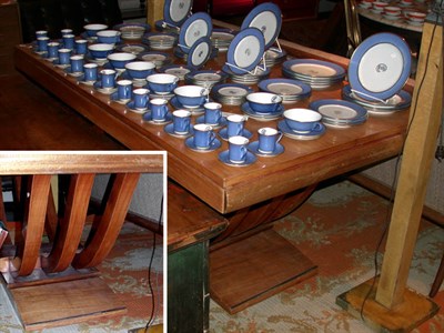 Lot 141 - Art Deco Palissandre Dining Table