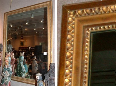 Lot 319 - Louis XVI Style Gilt Decorated Mirror