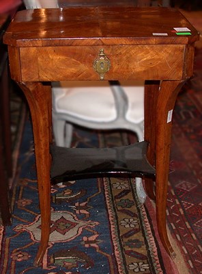 Lot 578 - Directoire Style Burl-Wood Work Table