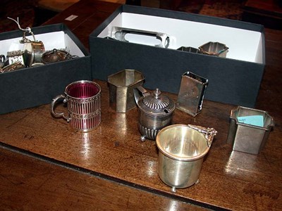 Lot 369 - Miscellaneous Group of Sterling Silver...
