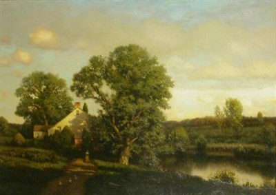 Lot 89 - Henry Pember Smith 1854-1907 COTTAGE IN THE...