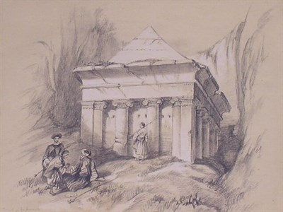 Lot 173 - Edward Lear British, 1812-1888 TOMB OF...