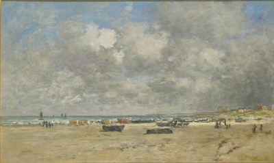Lot 203 - Eugene Boudin French, 1824-1898 BERCK, SCENE...