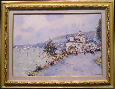 Lot 43 - Jean Pierre Dubord French, b.1949 DOUARNENEZ...