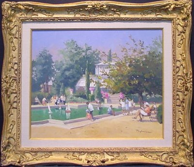 Lot 251 - Annie Puybareau French, b.1955 LE BASSIN DU...