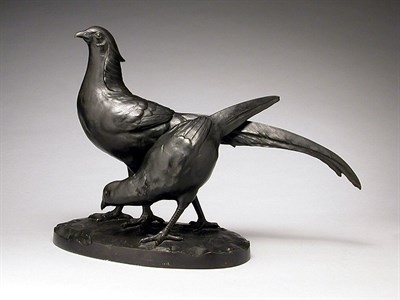 Lot 373 - Bronze Figural Group Schmidt Felling Depicting...