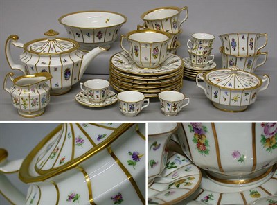 Lot 366 - Royal Copenhagen Porcelain Dessert Service The...