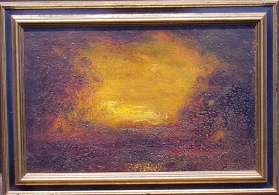 Lot 9 - Attributed to Ralph Albert Blakelock SUNSET...