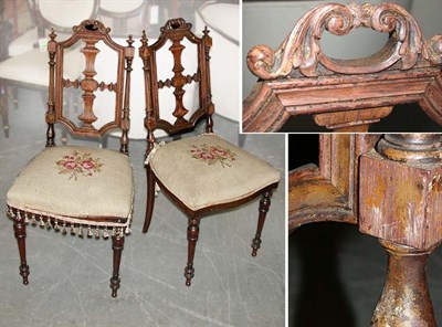 Lot 584 - Pair of Louis XVI Style Fruitwood Upholstered...