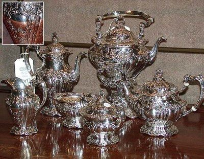 Lot 461 - Gorham Sterling Silver Tea and Coffee Service...