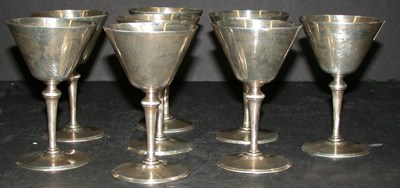 Lot 436 - Set of Eight Tiffany & Co. Sterling Silver...