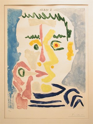 Lot 271A - Pablo Picasso FUMEUR (B. 1169; BA. 1169) Color...