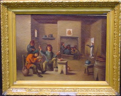Lot 29 - Manner of David Teniers the Younger TAVERN...