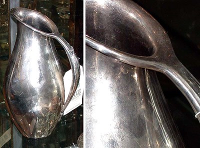 Lot 451 - Georg Jensen Sterling Silver Pitcher Designed...