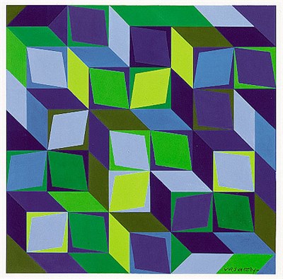 Lot 40 - Victor Vasarely French/Hungarian, 1908-1997...