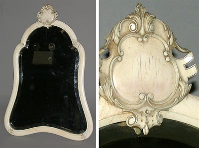 Lot 272 - Continental Ivory Dressing Mirror 19th Century...