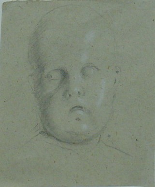 Lot 1 - Continental School 17th Century HEAD OF AN...