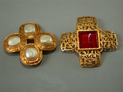Lot 775A - Two Chanel Pins