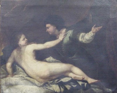 Lot 68 - Italian School 17th Century JOSEPH AND...