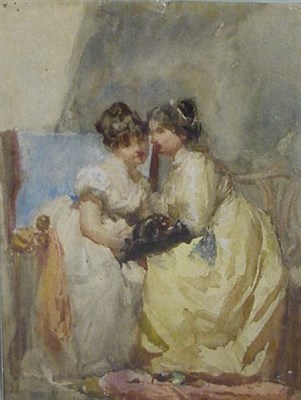 Lot 41 - Eugene Isabey French, 1803-1886 WHISPERED...