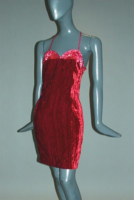 Lot 640B - Geoffrey Beene Evening Slip Dress