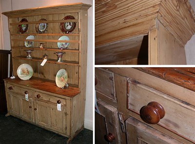 Lot 199 - Provincial English Pine Hutch