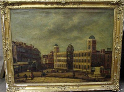 Lot 21 - Continental School 20th Century CITY SQUARE...