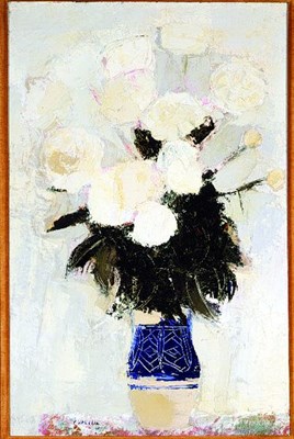 Lot 9 - Bernard Cathelin French, b.1919 LES PIVOINES...