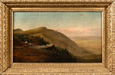 Lot 83 - Ralph Albert Blakelock 1847-1919 MIST IN THE...