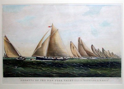 Lot 47A - Currier & Ives, publishers REGATTA OF THE NEW...