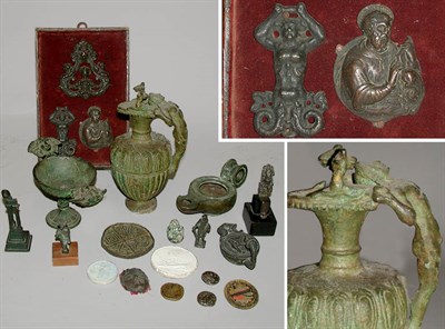 Lot 192 - Miscellaneous Group of Bronze Articles...