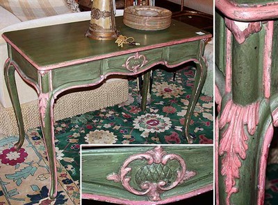 Lot 463 - Louis XV Style Painted Desk