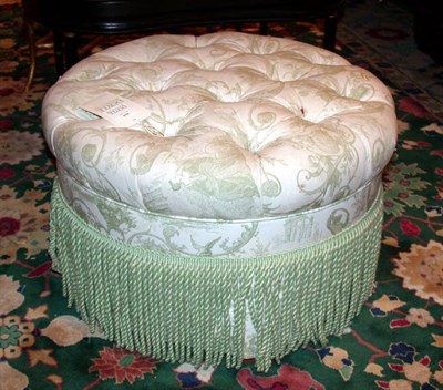 Lot 465 - Victorian Style Tufted Ottoman