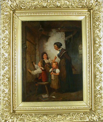 Lot 112 - Louis Toussaint German, 1826-1921 THE YOUNG...