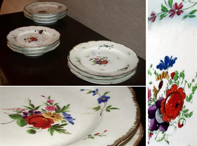 Lot 395 - Set of Six Chamberlain's Worcester Porcelain...