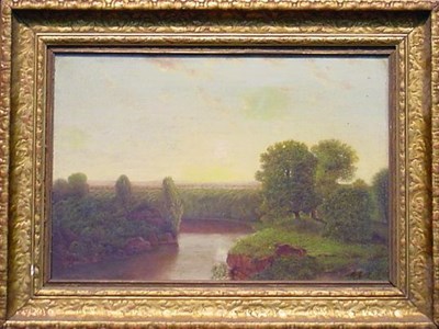 Lot 13 - F.C. Brown American, 19th century RIVER...