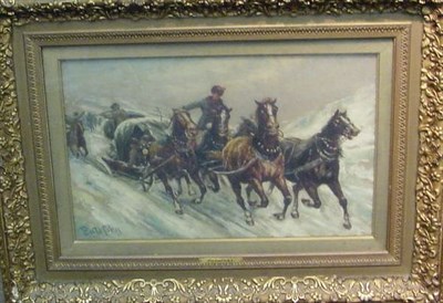 Lot 77 - Patofsky Russian, 20th century TROIKA Signed...