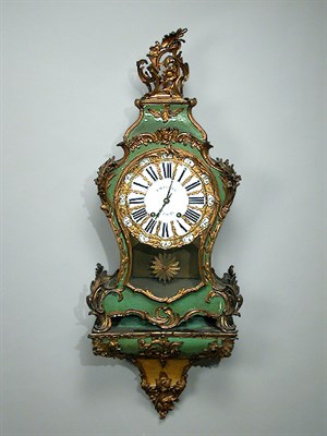Lot 174 - Louis XV Gilt-Bronze Mounted Green Painted and...
