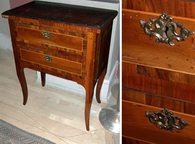 Lot 360 - Italian Rococo Style Walnut Commode