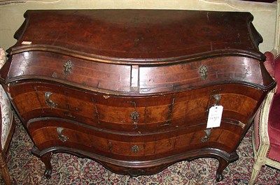 Lot 254 - Italian Rococo Walnut Commode 18th Century The...