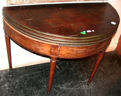 Lot 378 - Directoire Brass Mounted Mahogany Triple...