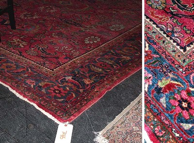 Lot 746 - Mahal Carpet Central Persia, first quarter of...