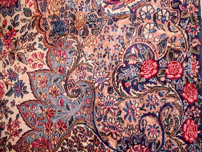 Lot 733 - Kirman Carpet Southeast Persia, first quarter...